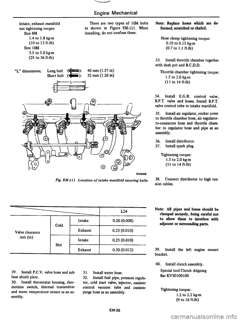 DATSUN 810 1978 Workshop Manual DATSUN 810 1978 Workshop Manual