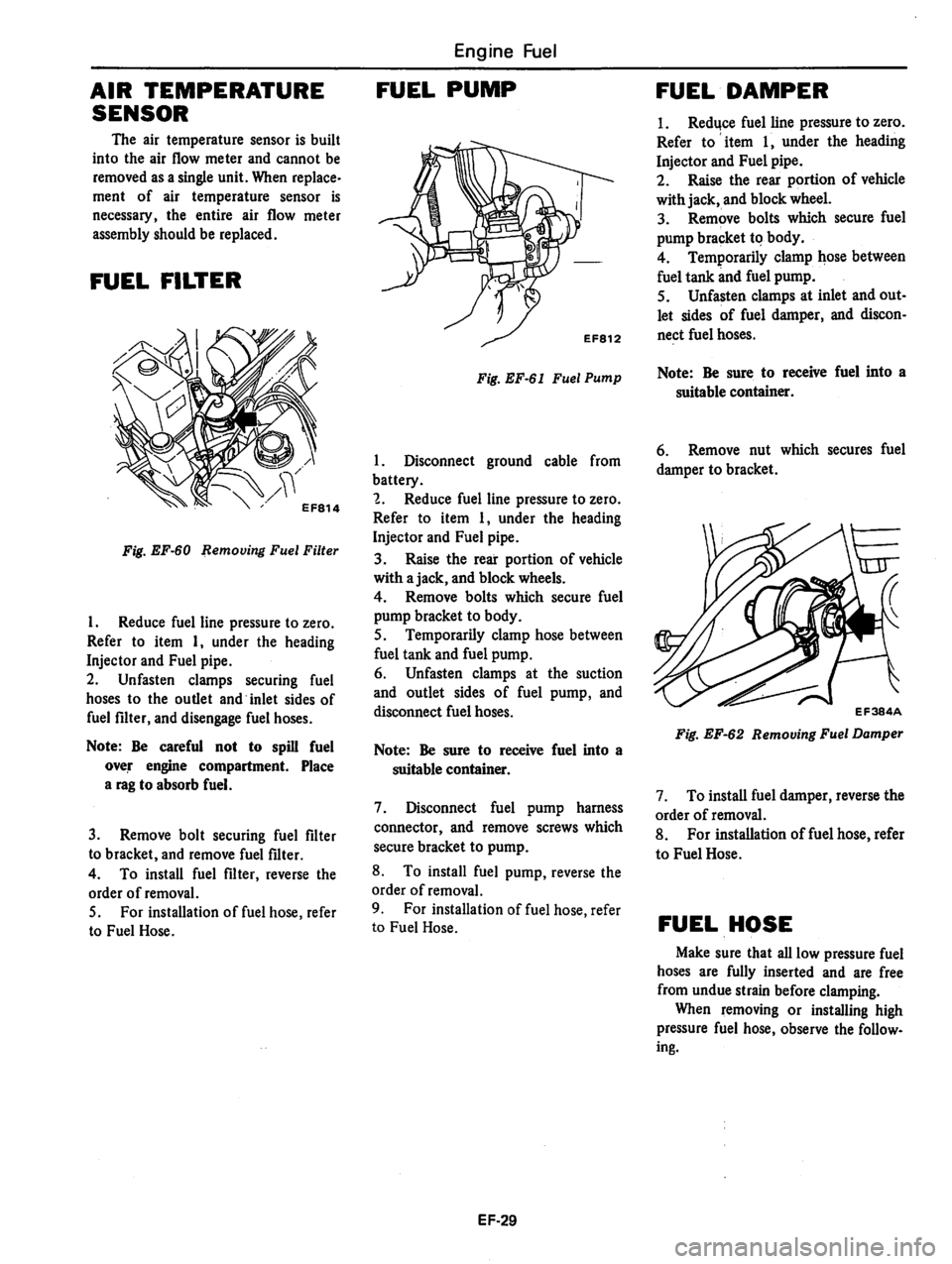 DATSUN 810 1979  Service Manual 