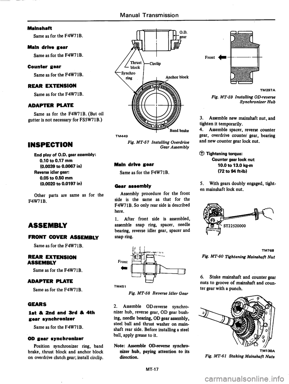 DATSUN 810 1979 Service Manual DATSUN 810 1979 Service Manual