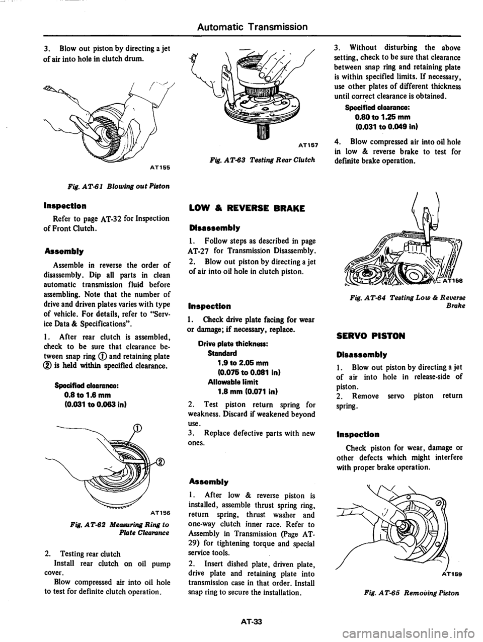 DATSUN 810 1979 Service Manual DATSUN 810 1979 Service Manual