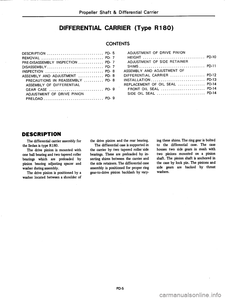 DATSUN 810 1979 Service Manual DATSUN 810 1979 Service Manual