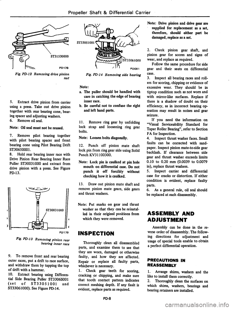 DATSUN 810 1979 Service Manual DATSUN 810 1979 Service Manual