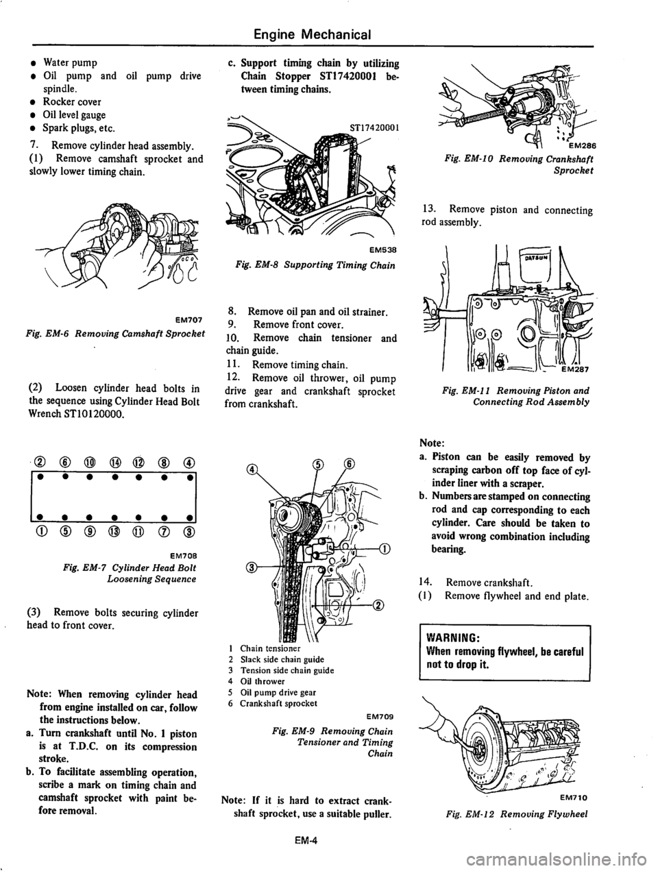 DATSUN 810 1979 Owners Guide 