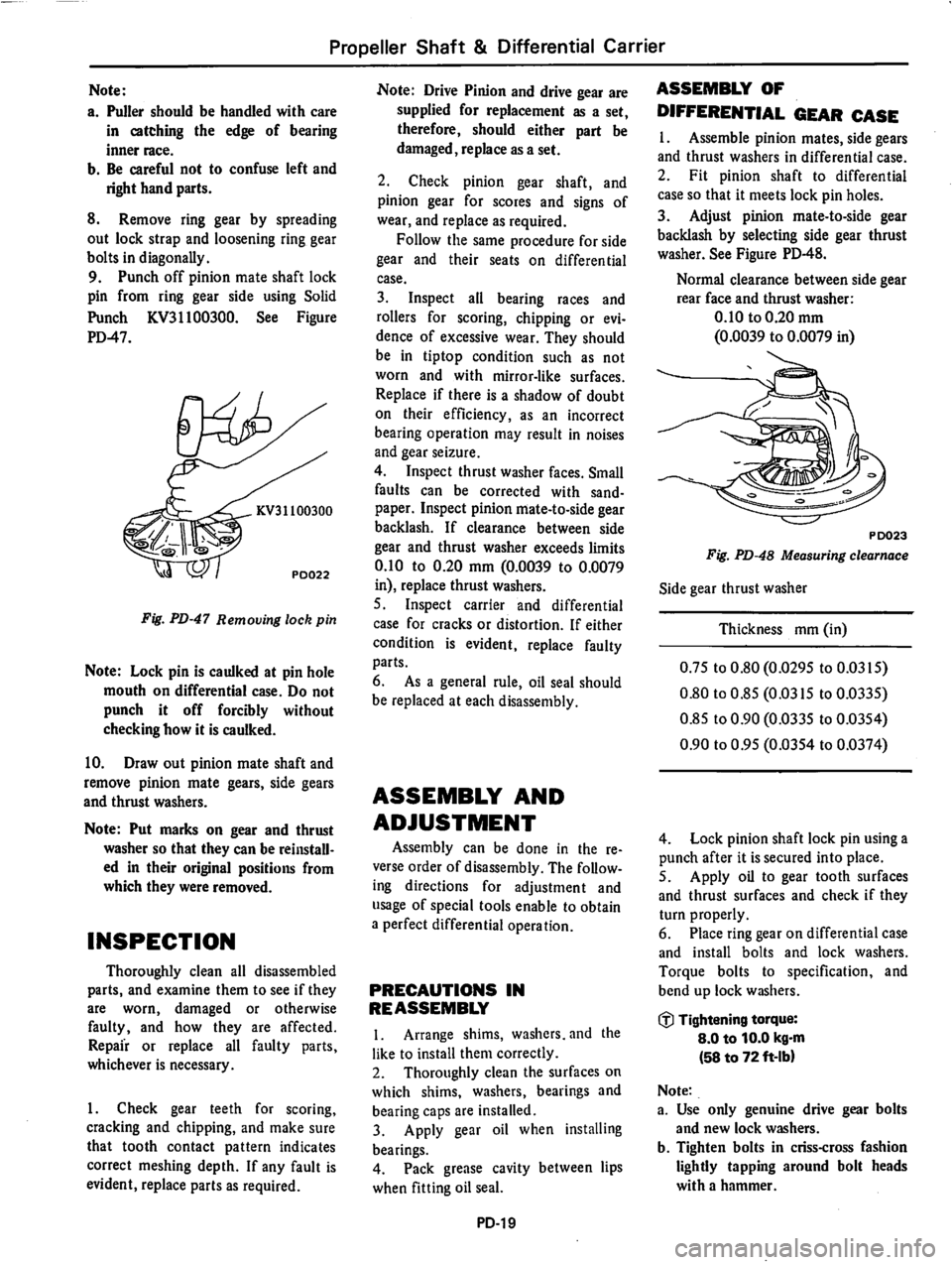 DATSUN 810 1979 Service Manual DATSUN 810 1979 Service Manual