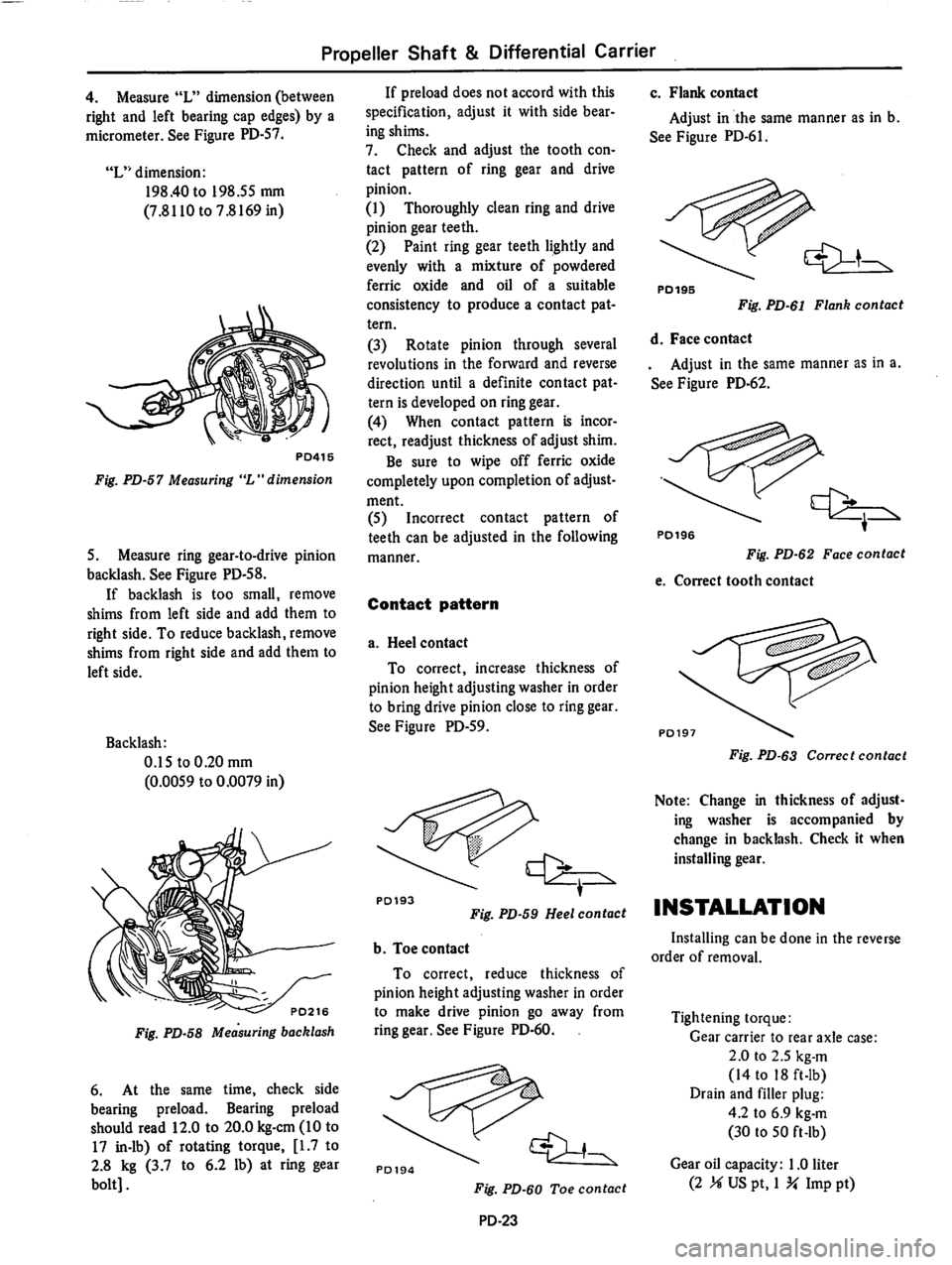 DATSUN 810 1979 Service Manual DATSUN 810 1979 Service Manual
