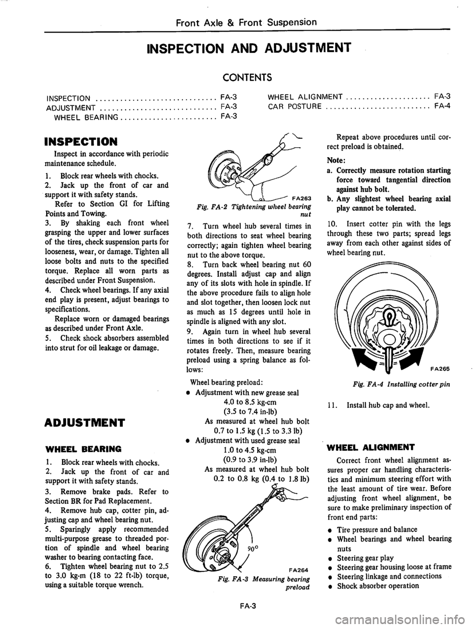 DATSUN 810 1979 Service Manual DATSUN 810 1979 Service Manual
