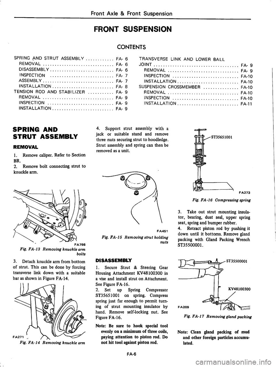 DATSUN 810 1979 Service Manual DATSUN 810 1979 Service Manual