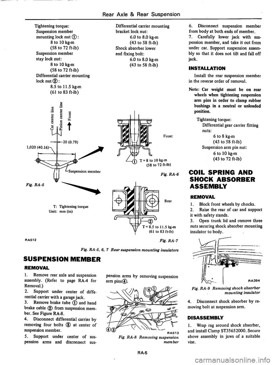 DATSUN 810 1979 Service Manual DATSUN 810 1979 Service Manual