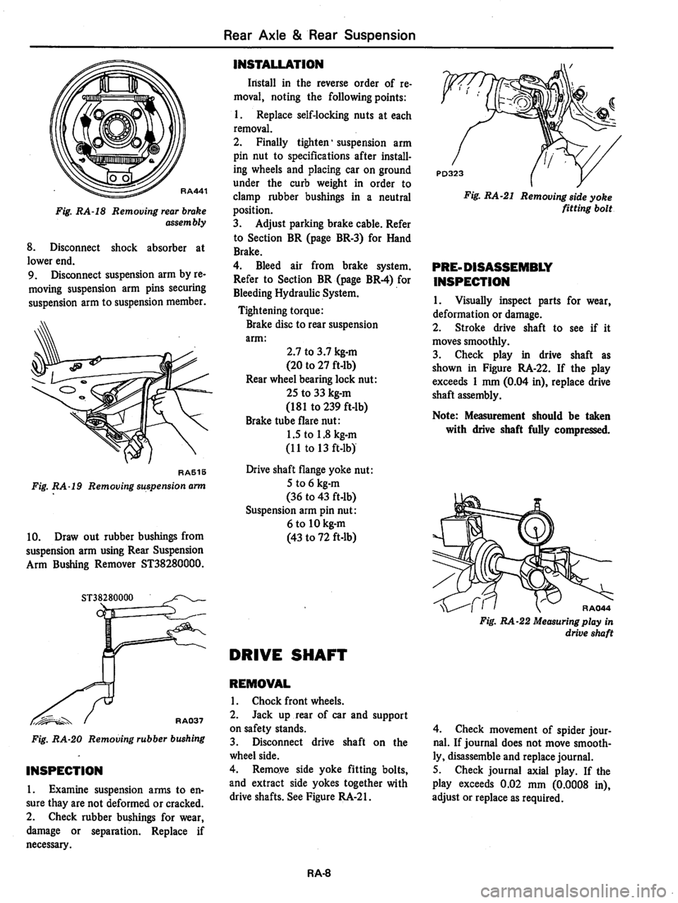 DATSUN 810 1979 Service Manual DATSUN 810 1979 Service Manual