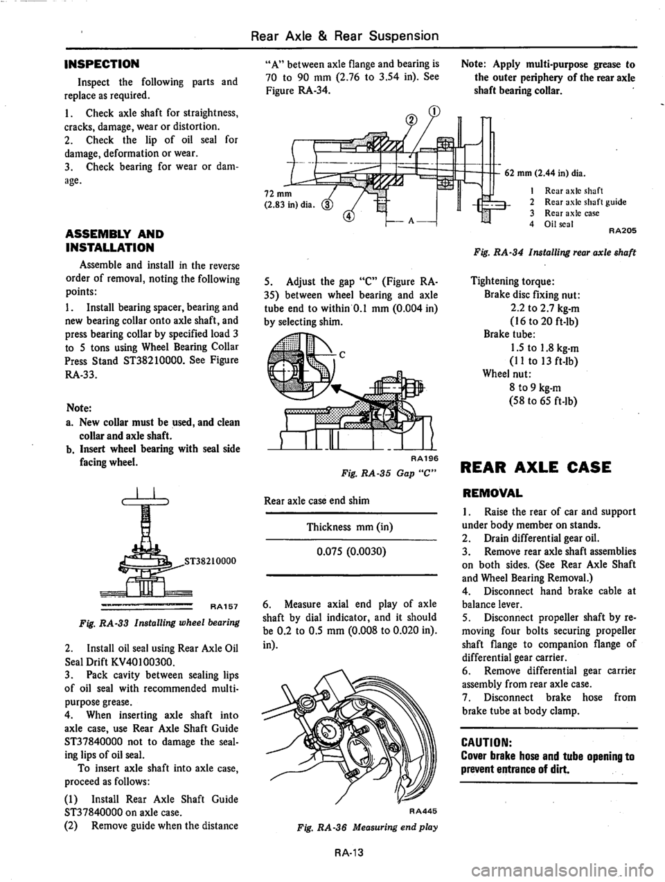 DATSUN 810 1979 Service Manual DATSUN 810 1979 Service Manual