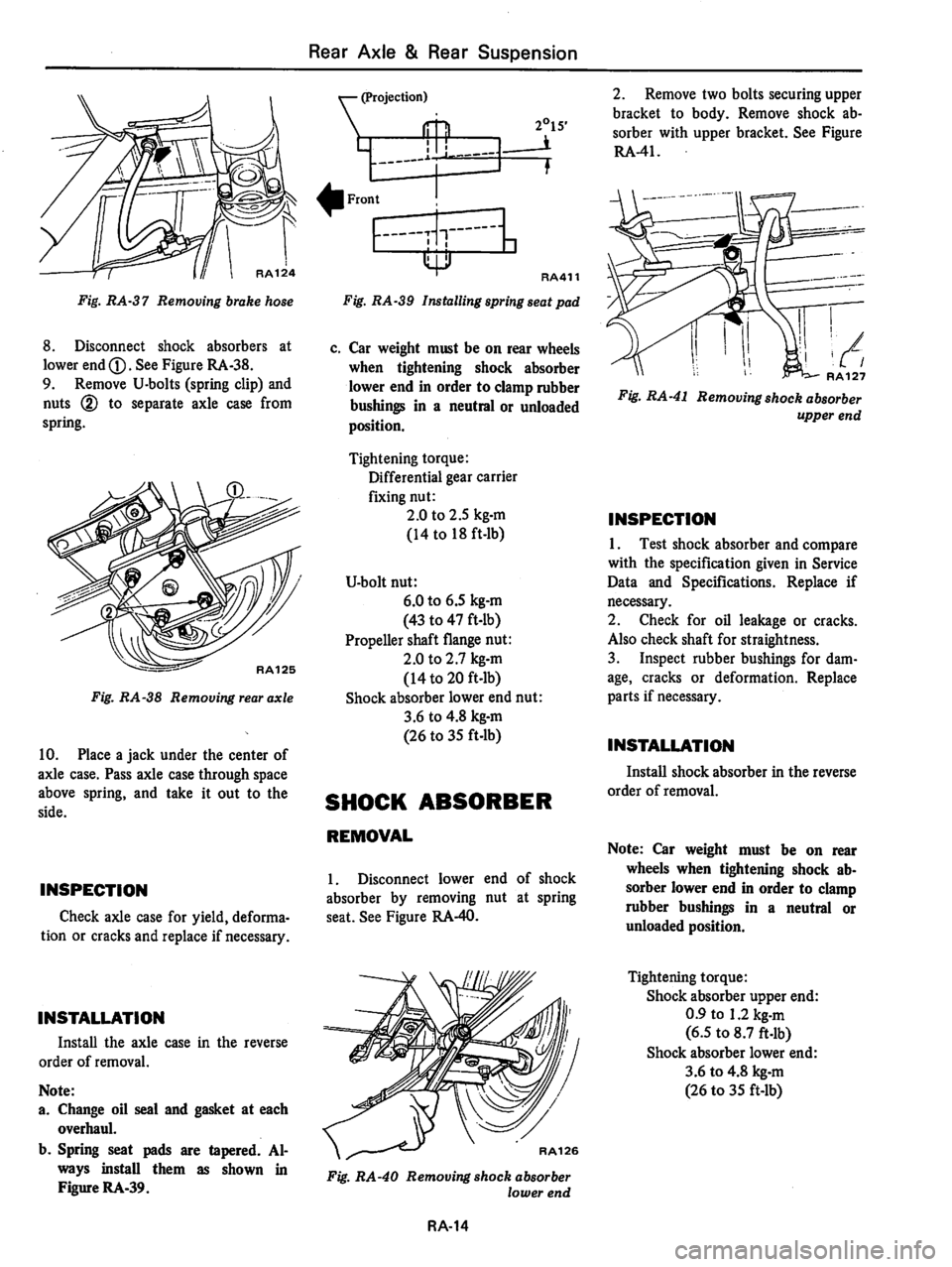 DATSUN 810 1979 Service Manual DATSUN 810 1979 Service Manual