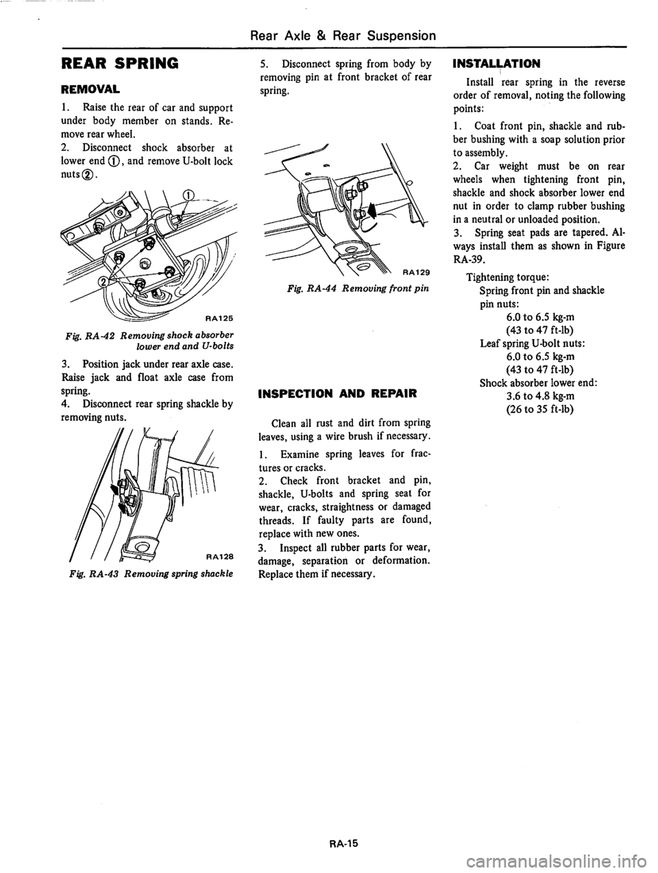DATSUN 810 1979 Service Manual DATSUN 810 1979 Service Manual