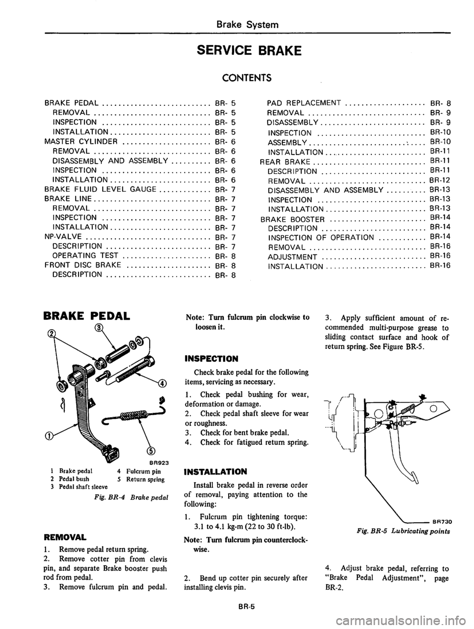 DATSUN 810 1979 Service Manual DATSUN 810 1979 Service Manual