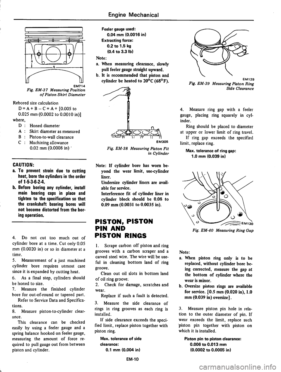 DATSUN 810 1979 Owners Guide 