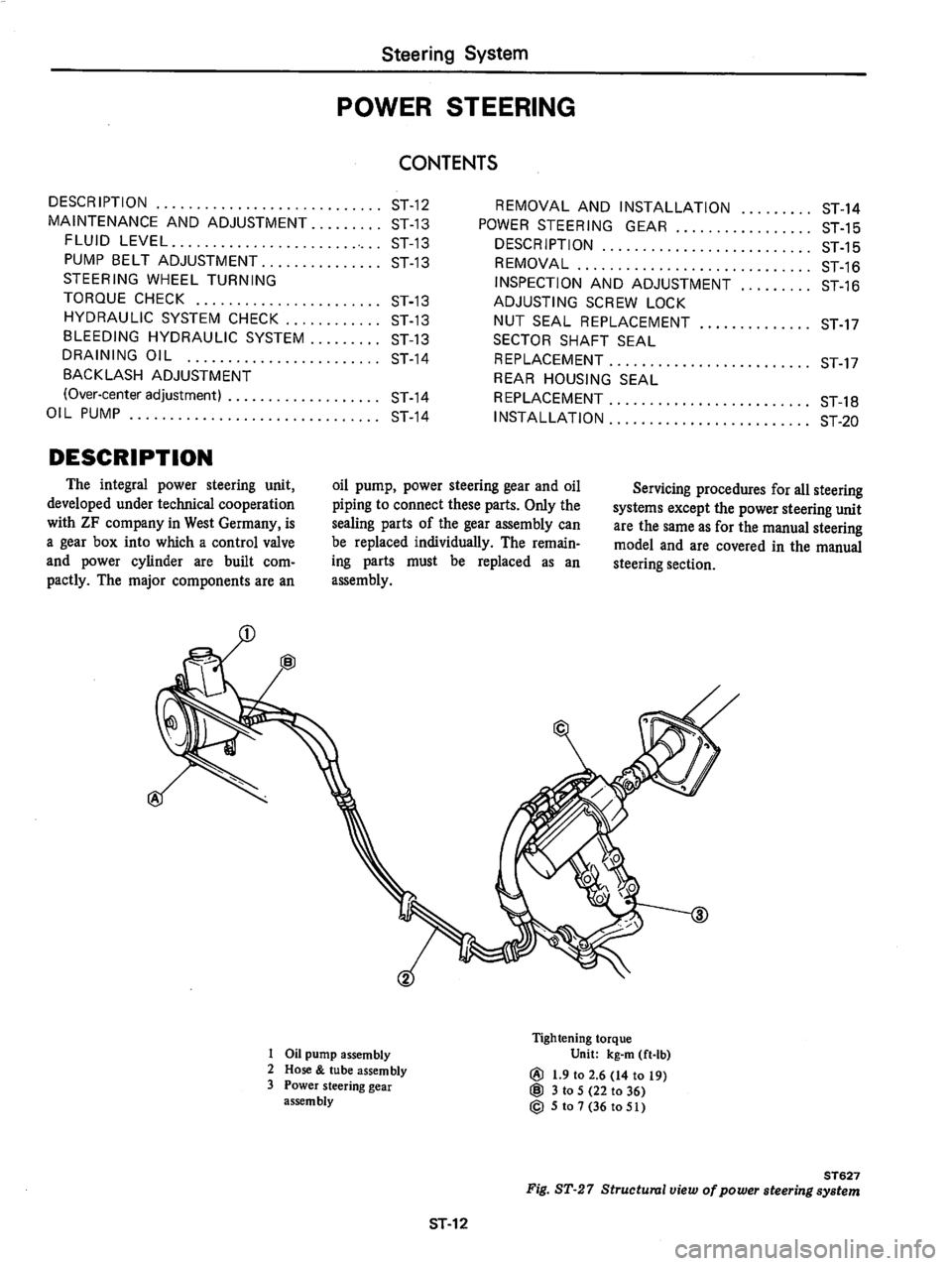 DATSUN 810 1979 Service Manual DATSUN 810 1979 Service Manual