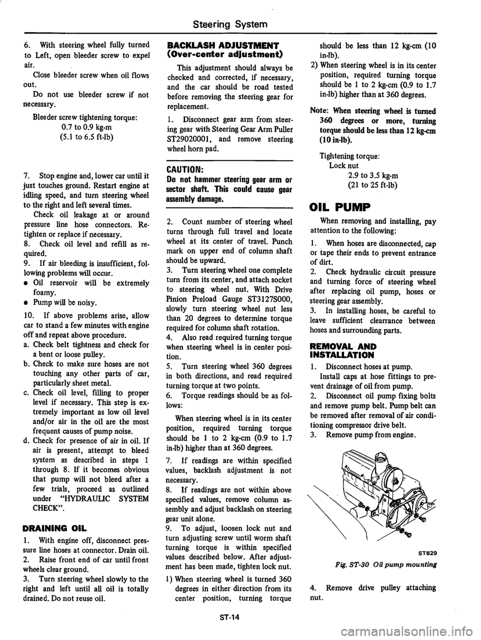 DATSUN 810 1979 Service Manual DATSUN 810 1979 Service Manual