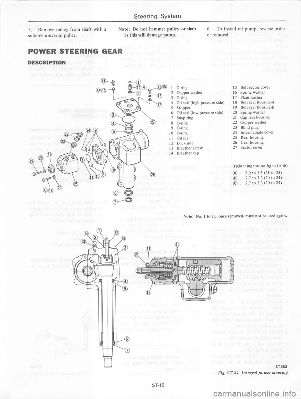 DATSUN 810 1979 Service Manual DATSUN 810 1979 Service Manual