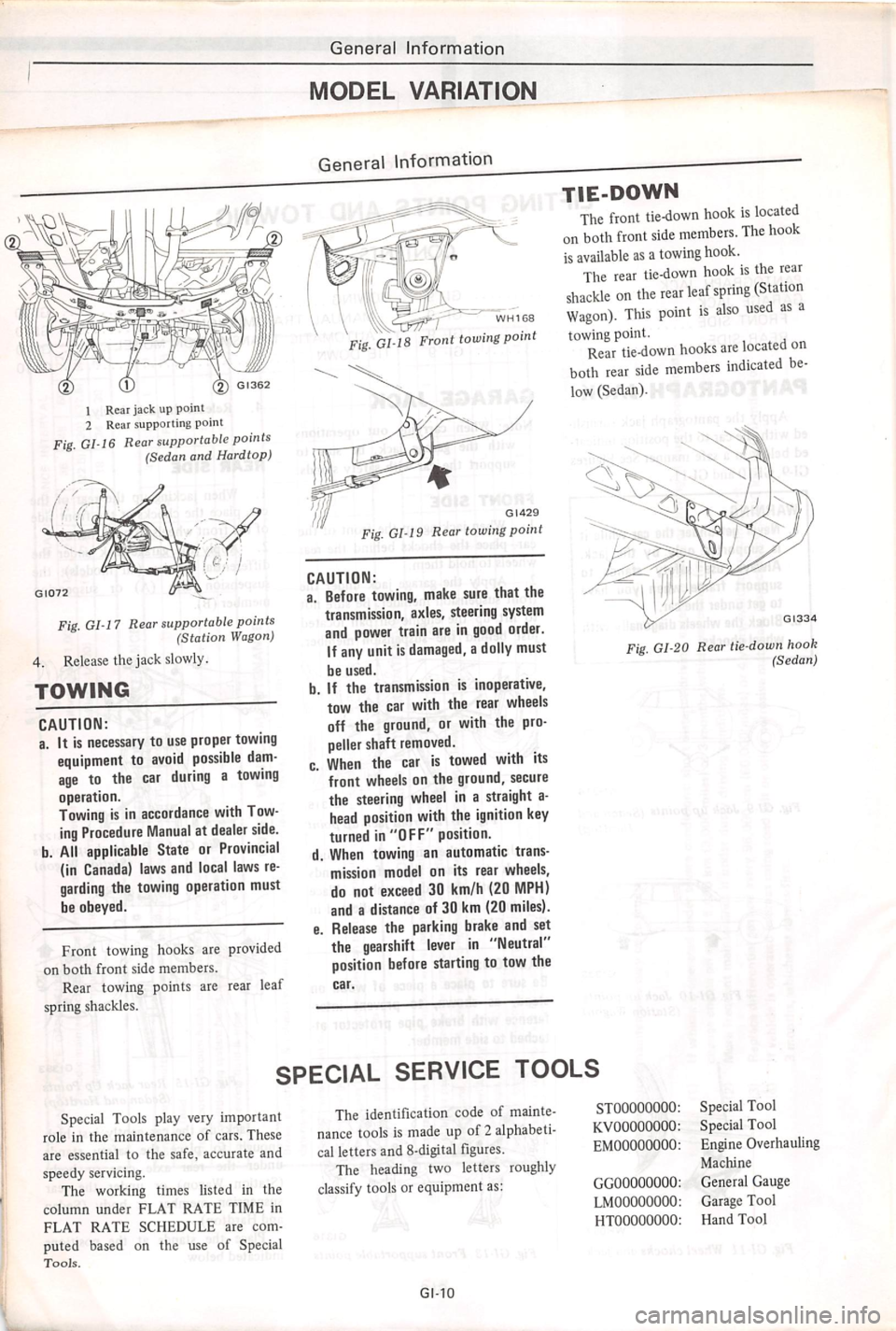 DATSUN 810 1979  Service Manual 