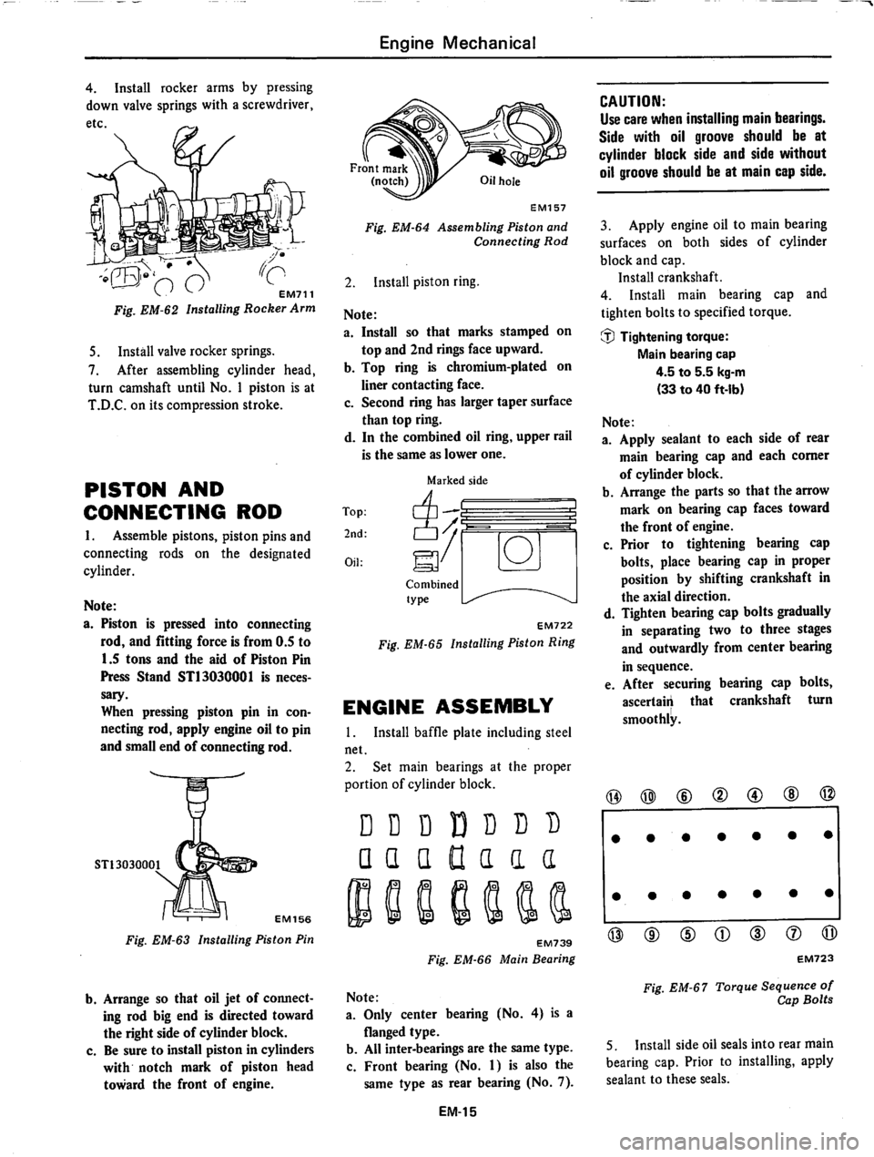 DATSUN 810 1979 Workshop Manual 