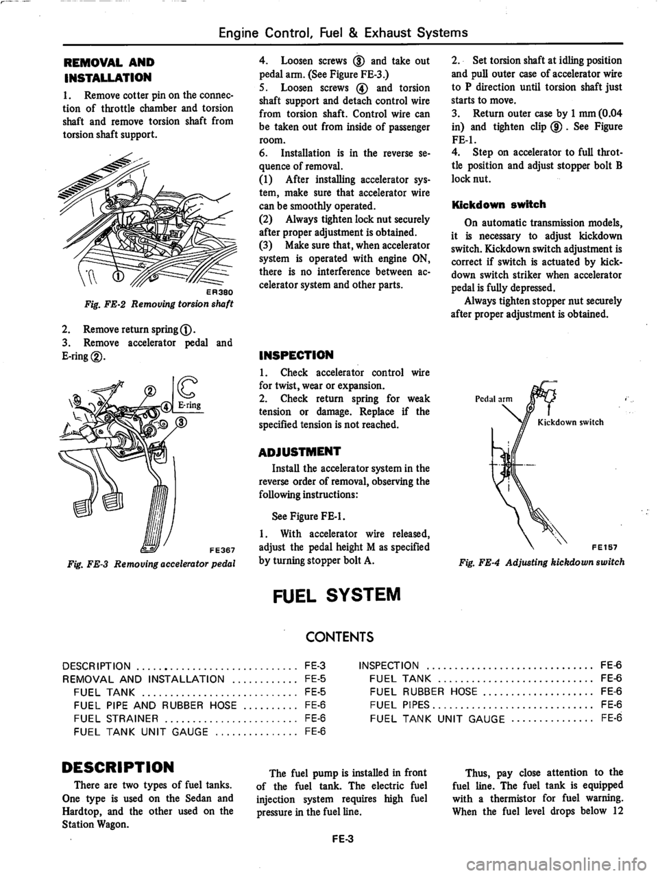 DATSUN 810 1979 Service Manual DATSUN 810 1979 Service Manual