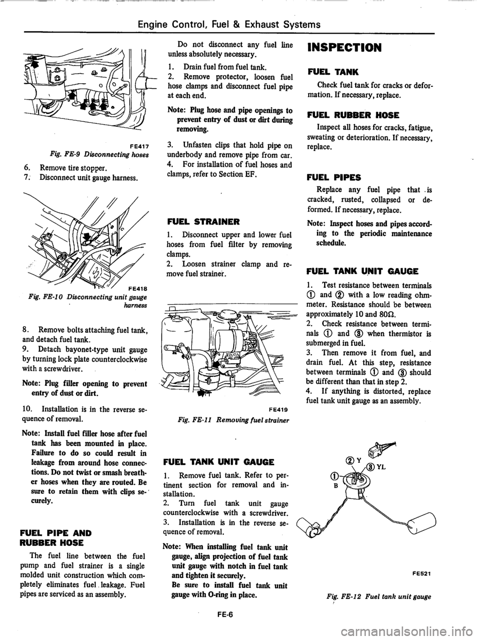 DATSUN 810 1979 Service Manual DATSUN 810 1979 Service Manual