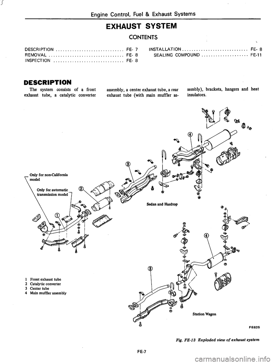 DATSUN 810 1979 Service Manual DATSUN 810 1979 Service Manual