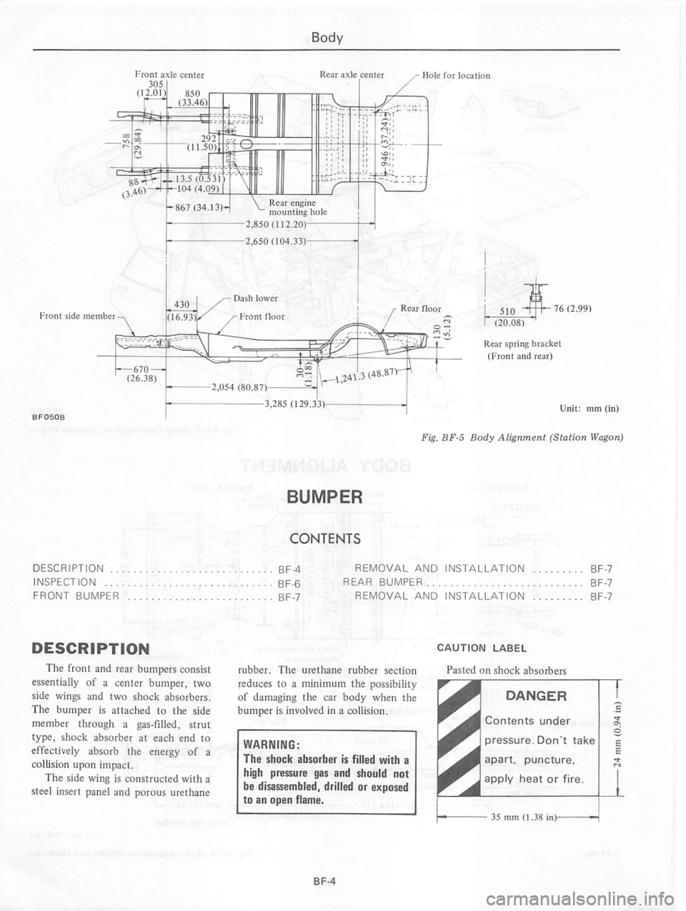 DATSUN 810 1979 Service Manual DATSUN 810 1979 Service Manual