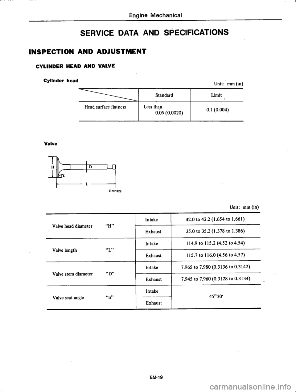 DATSUN 810 1979 Workshop Manual 