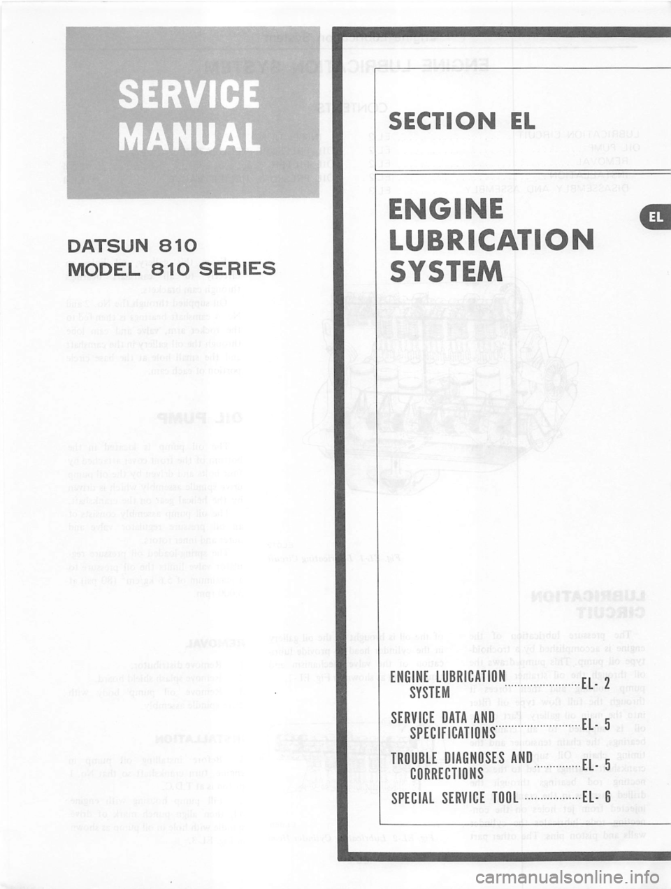 DATSUN 810 1979 Repair Manual DATSUN 810 1979 Repair Manual