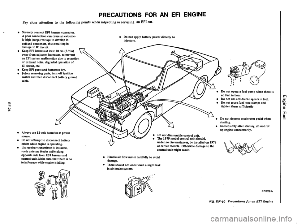 DATSUN 810 1979 Owners Manual 
