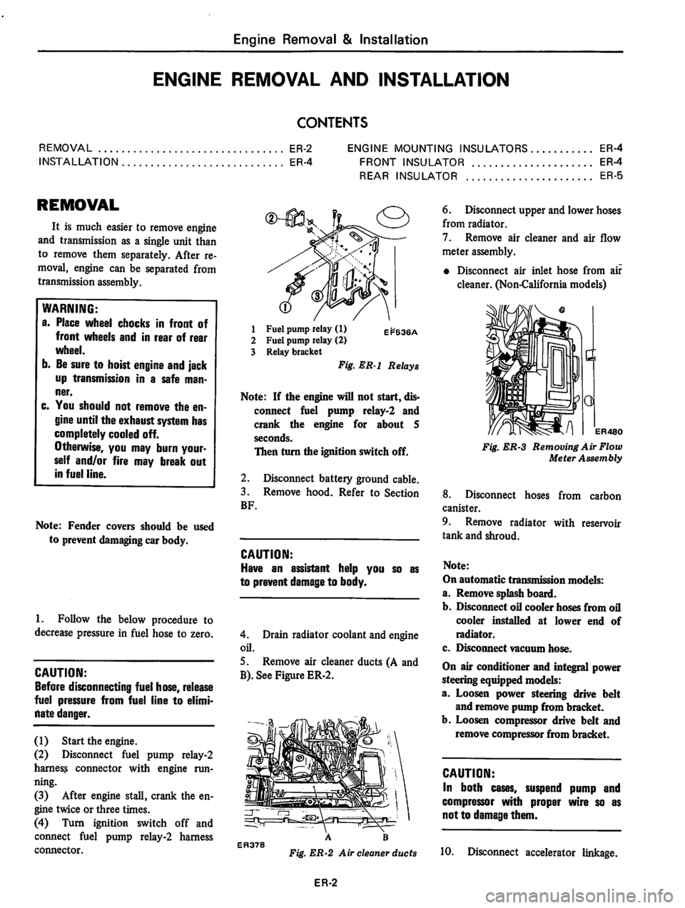 DATSUN 810 1980 Service Manual DATSUN 810 1980 Service Manual