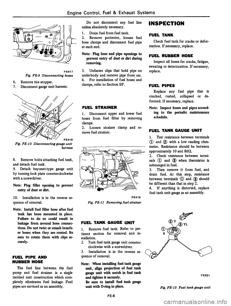 DATSUN 810 1980 Service Manual DATSUN 810 1980 Service Manual