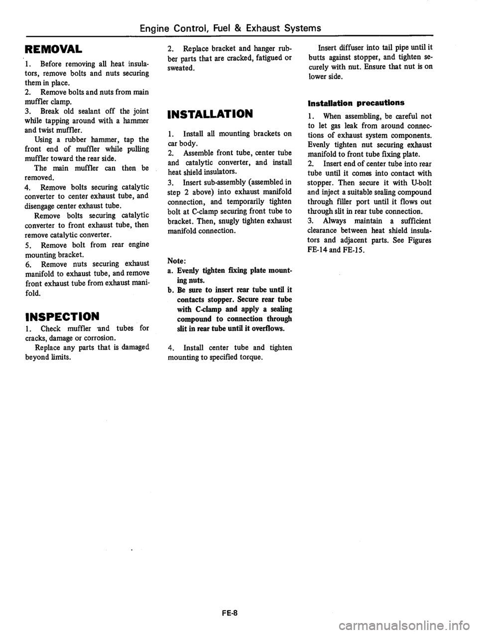 DATSUN 810 1980 Service Manual DATSUN 810 1980 Service Manual