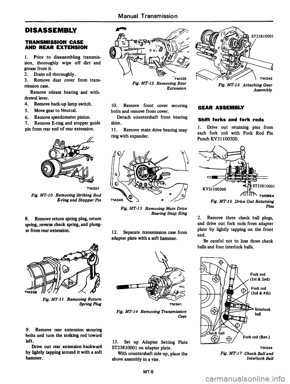 DATSUN 810 1980 Service Manual DATSUN 810 1980 Service Manual