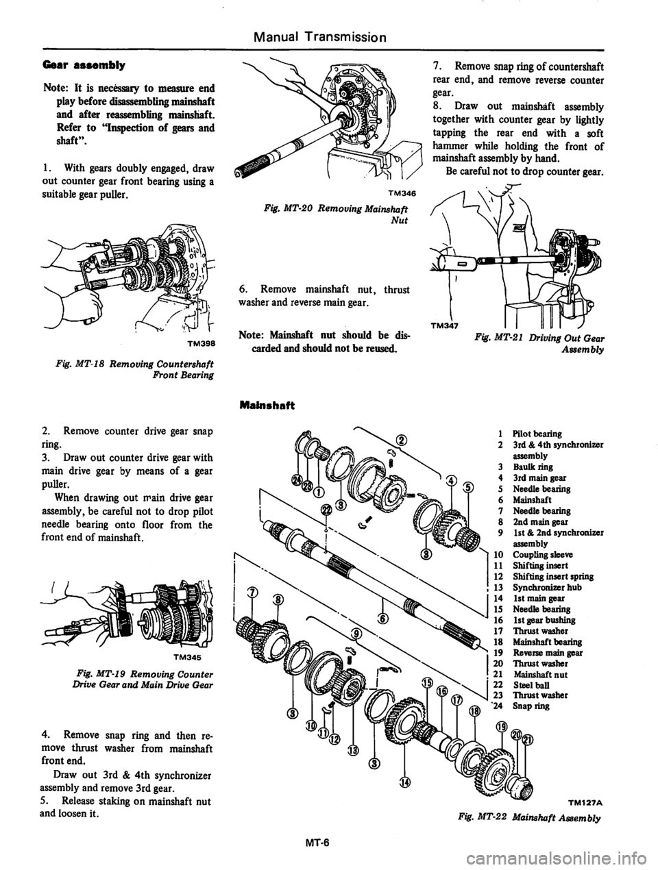 DATSUN 810 1980 Service Manual DATSUN 810 1980 Service Manual