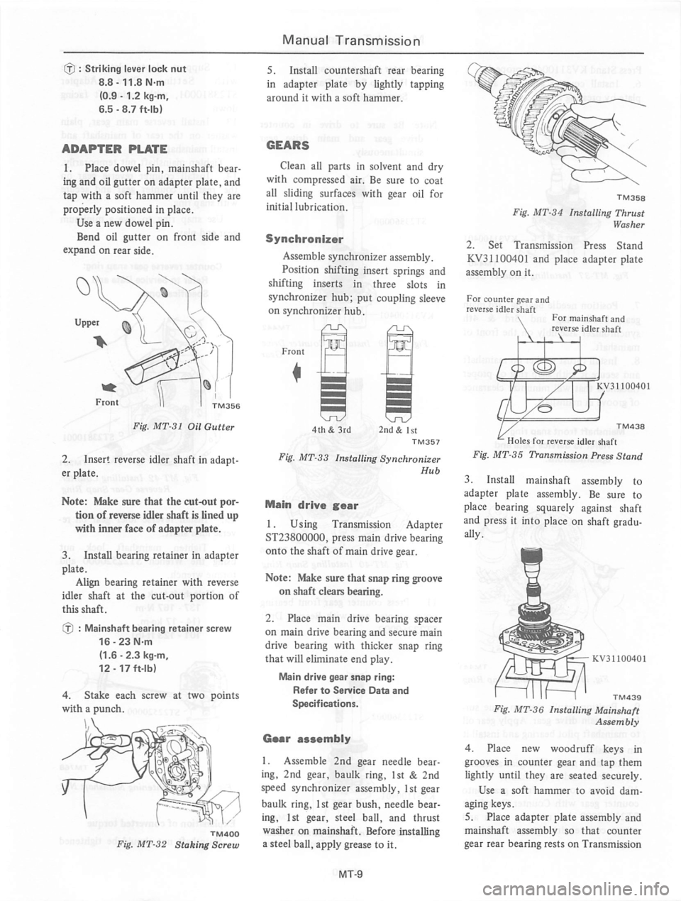 DATSUN 810 1980 Service Manual DATSUN 810 1980 Service Manual