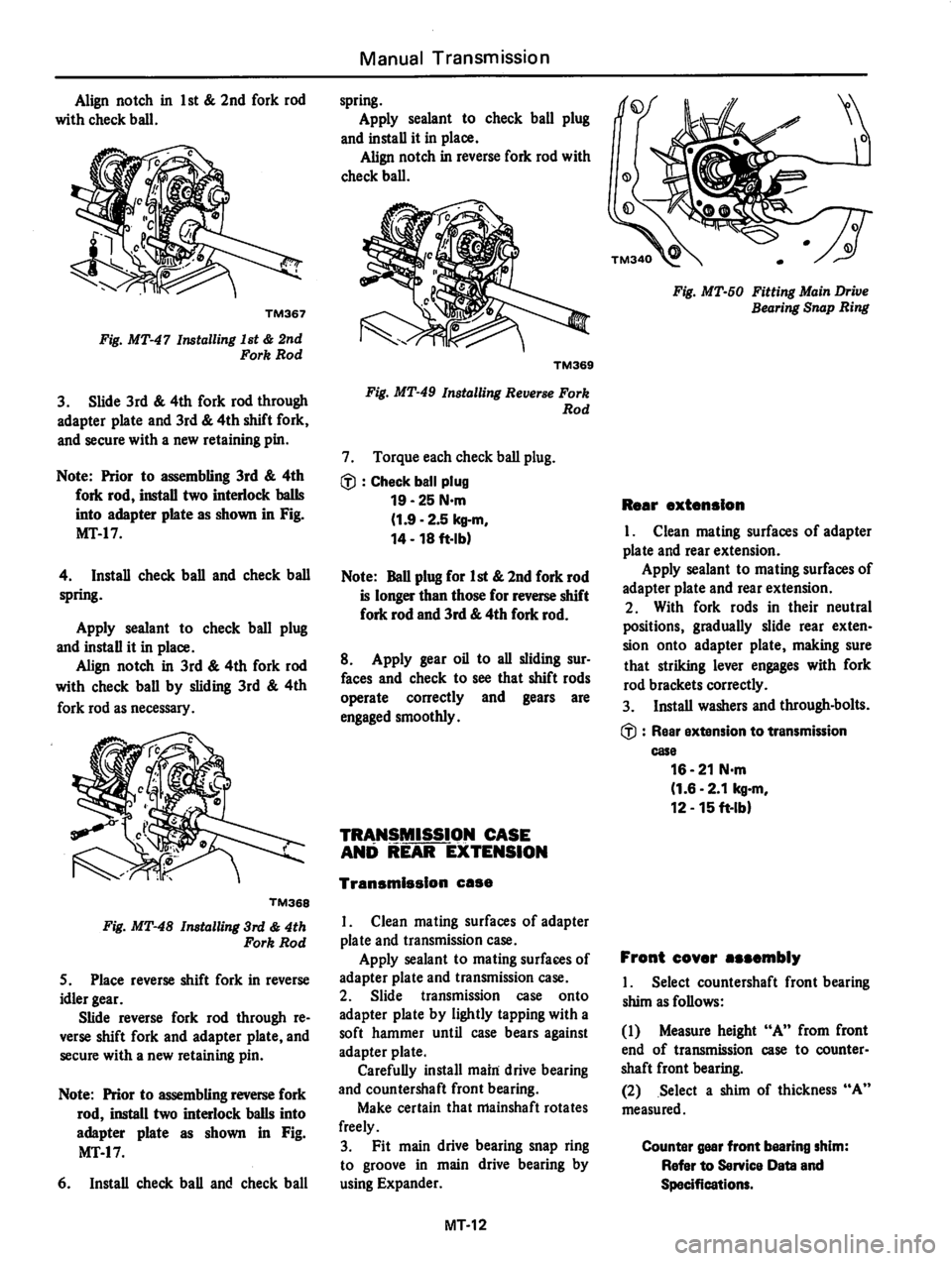 DATSUN 810 1980 Service Manual DATSUN 810 1980 Service Manual
