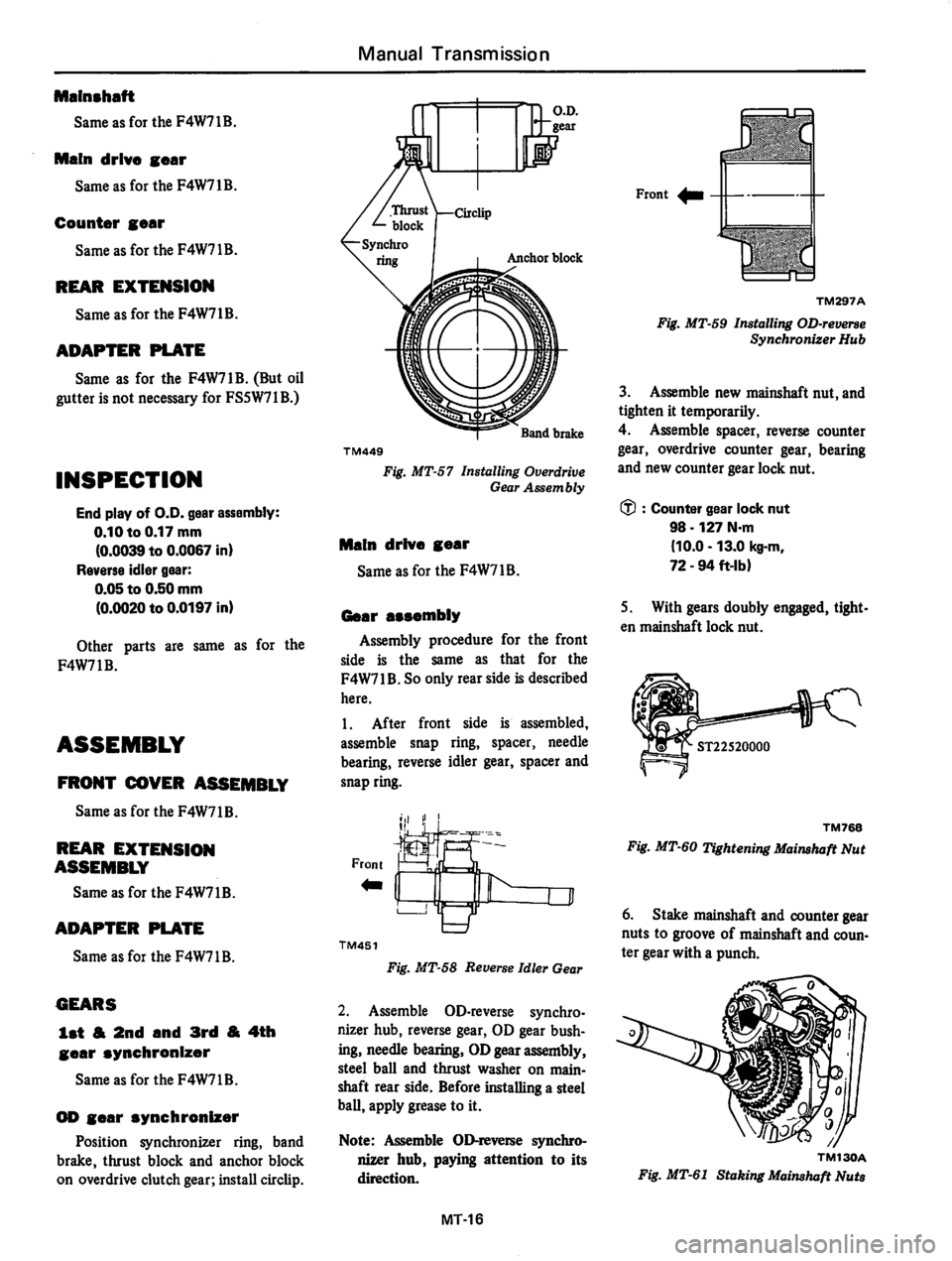 DATSUN 810 1980 Service Manual DATSUN 810 1980 Service Manual