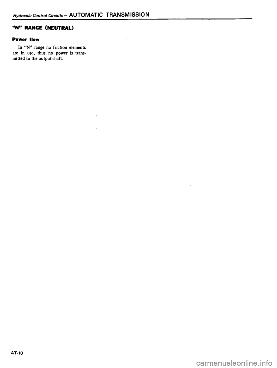 DATSUN 810 1980 Service Manual DATSUN 810 1980 Service Manual