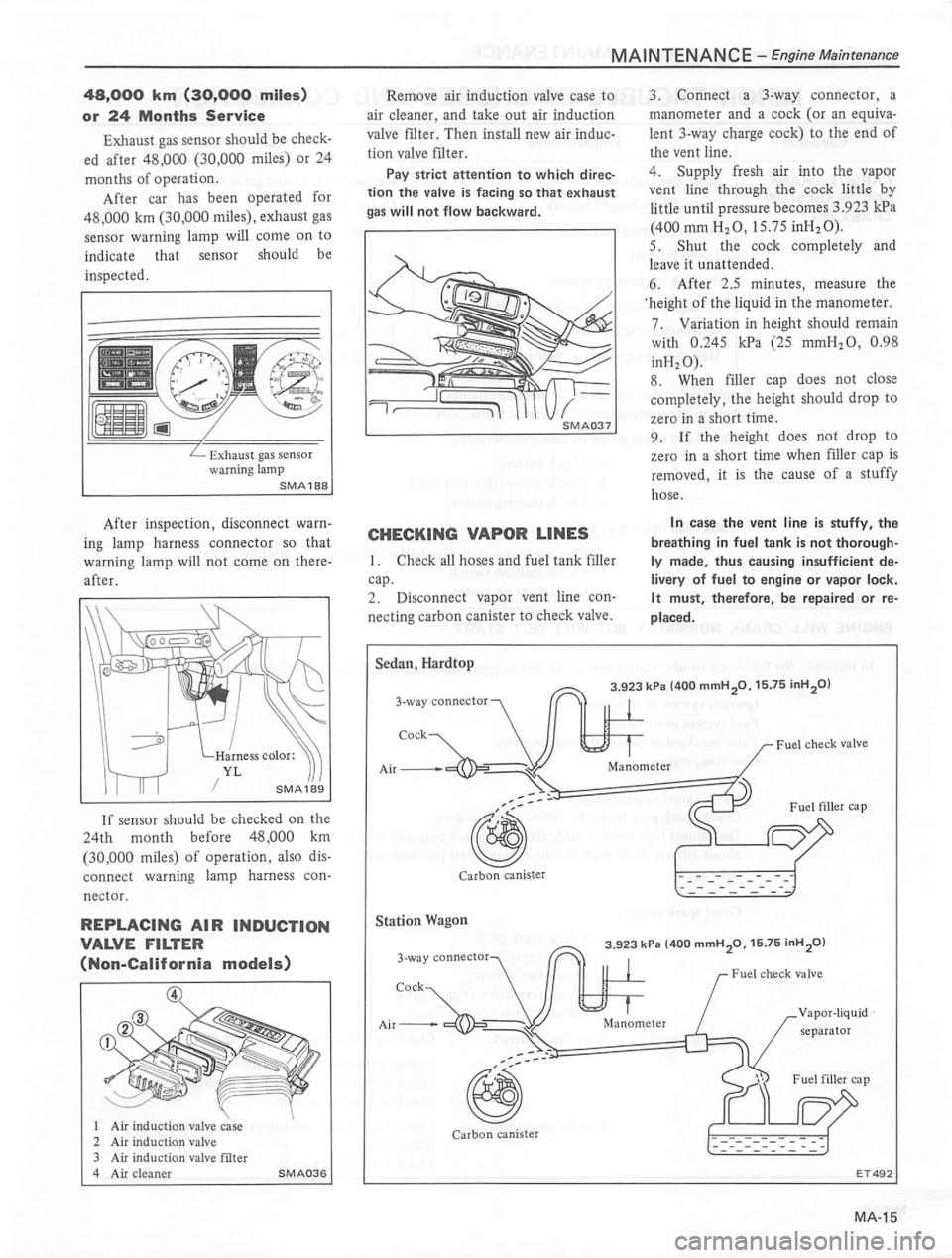 DATSUN 810 1980 Owners Manual 