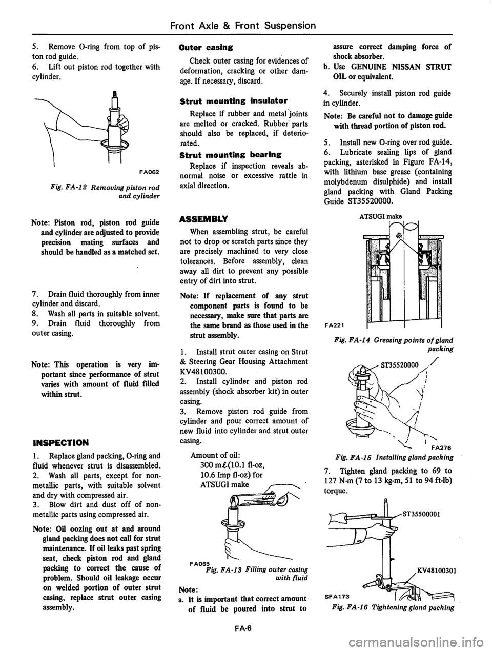 DATSUN 810 1980 Service Manual DATSUN 810 1980 Service Manual