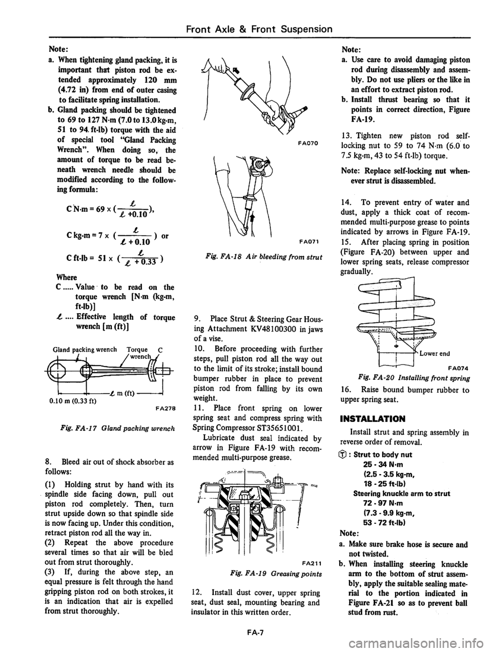 DATSUN 810 1980 Service Manual DATSUN 810 1980 Service Manual