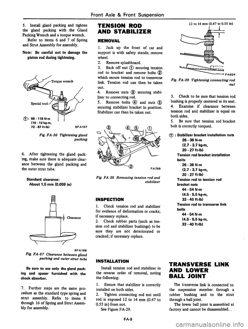 DATSUN 810 1980 Service Manual DATSUN 810 1980 Service Manual