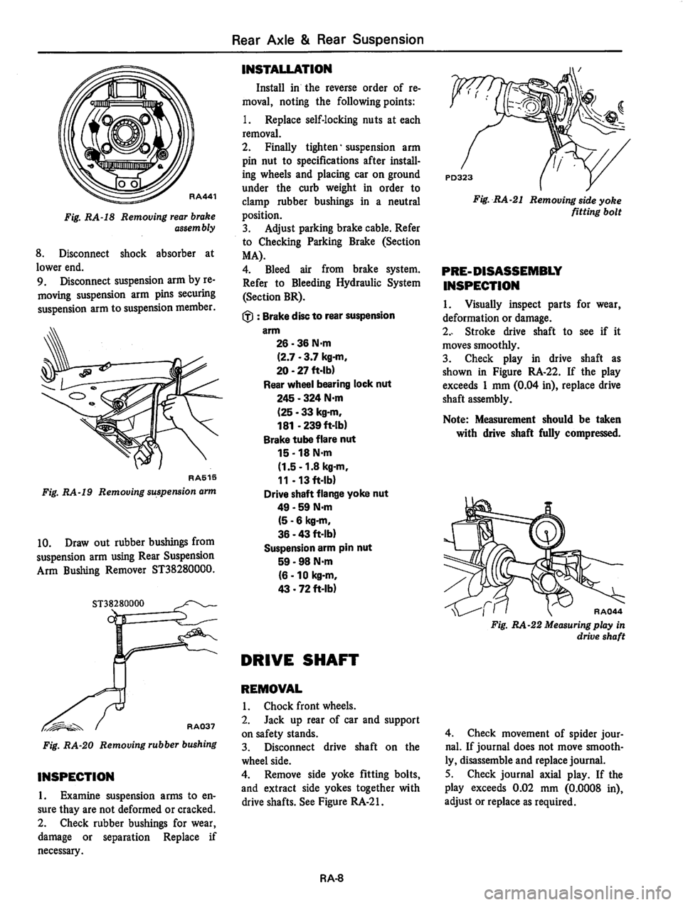 DATSUN 810 1980 Service Manual DATSUN 810 1980 Service Manual