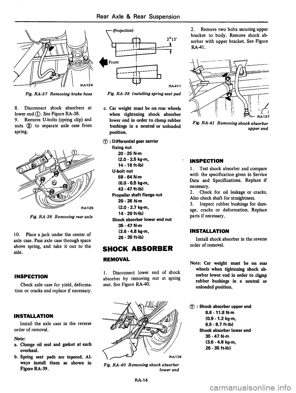 DATSUN 810 1980 Service Manual DATSUN 810 1980 Service Manual