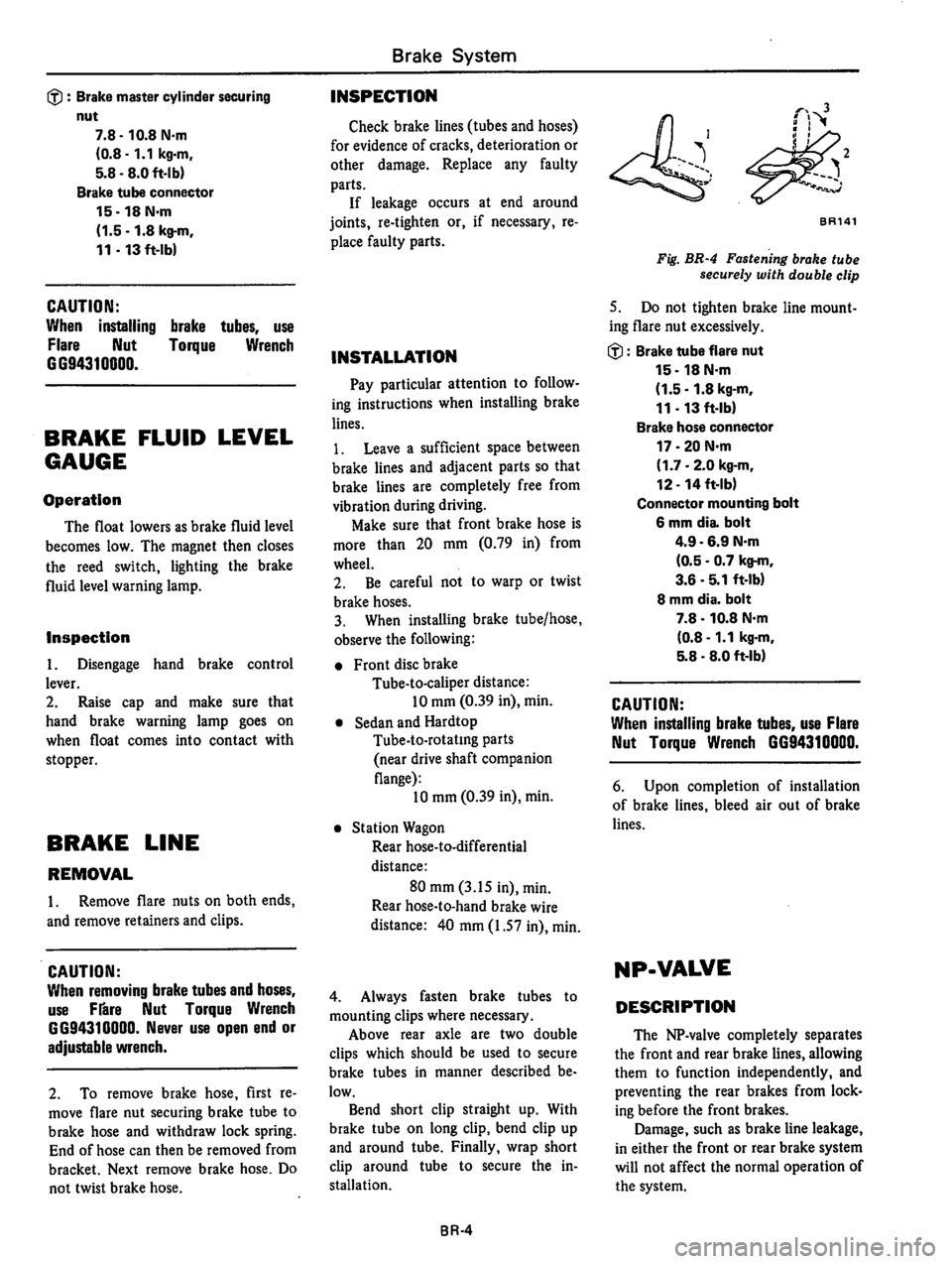 DATSUN 810 1980 Service Manual DATSUN 810 1980 Service Manual