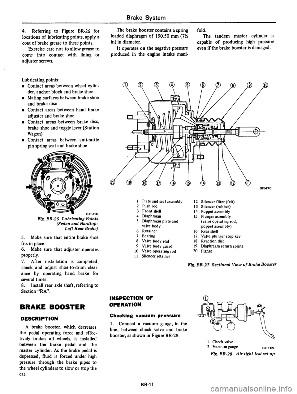 DATSUN 810 1980 Service Manual DATSUN 810 1980 Service Manual