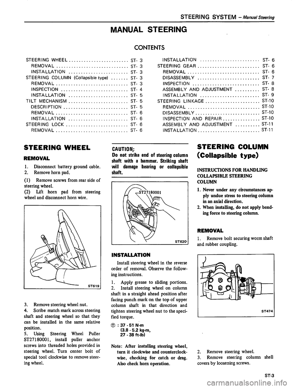 DATSUN 810 1980 Service Manual DATSUN 810 1980 Service Manual