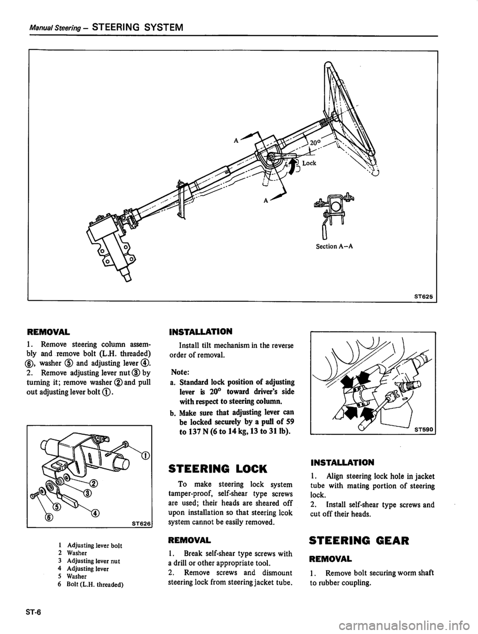 DATSUN 810 1980 Service Manual DATSUN 810 1980 Service Manual