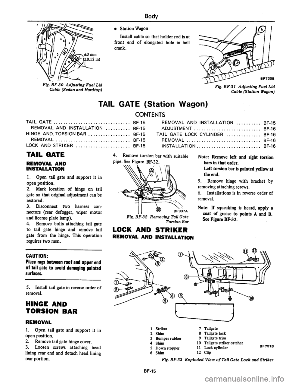 DATSUN 810 1980 Service Manual DATSUN 810 1980 Service Manual